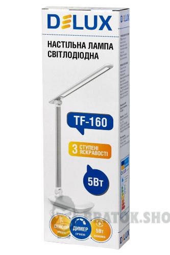 Настольная лампа светодиодная LED 5W 6000К DELUX TF-160 (90015754) в Сумах