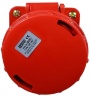 Розетка-гнездо силовая стационарная ГC 63A/5 400V 3P+N+PE (135) АСКО-Укрем A0080040008 красный