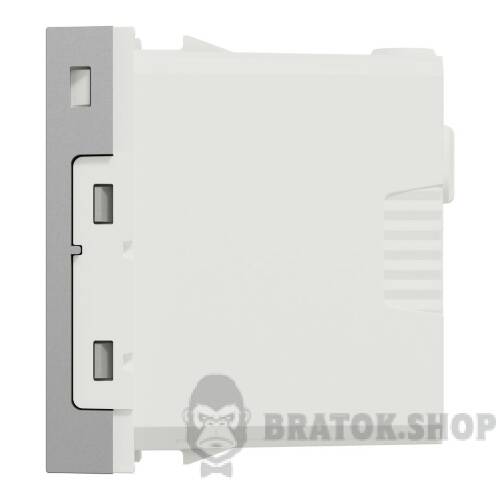 USB, New Unica, 1 модуль, тип A+C, 12 Вт, алюміній NU301630 в Киеве