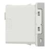 USB, New Unica, 1 модуль, тип A+C, 12 Вт, алюміній NU301630 в Киеве