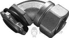 Ввід кутовий e.met.angle.stand.sldx.38 для металорукава 38мм(1.1/2&quot;)