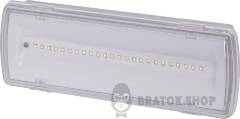 Світильник аварійний e.emerg.507L-24.led.Li.3h.IP65, не постійний, 3 години