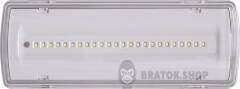 Світильник аварійний e.emerg.507L-24.led.Li.3h.IP65, не постійний, 3 години