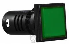 Сигнальна арматура AD22-22F зелена 220V АC