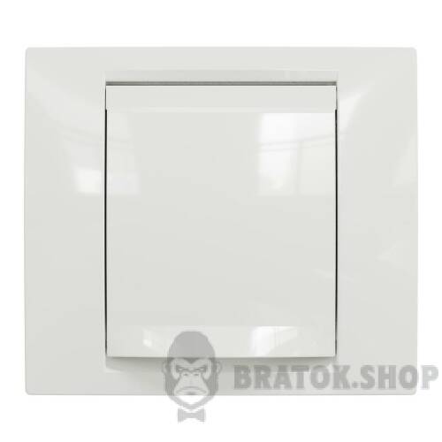 Рамка 1-постова ip44, білий NU044218