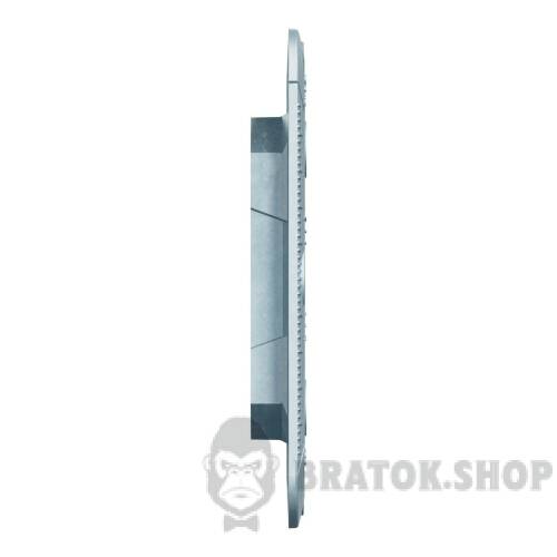 Супорт Zamak 4 модуля NU7104