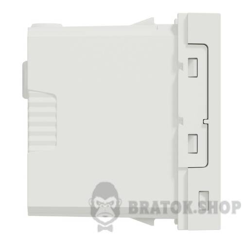 USB, New Unica, 1 модуль, тип A+C, 12 Вт, білий NU301618 в Киеве