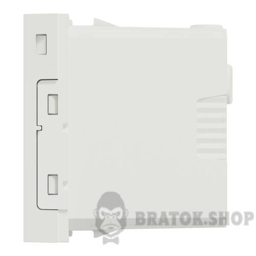 USB, New Unica, 1 модуль, тип A+C, 12 Вт, білий NU301618 в Киеве