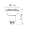 Світлодіодна лампа LED GU10 MR16 10W 4200K Horoz Electric PLUS (001-002-0010-031) у Сумах