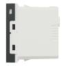 USB, New Unica, 1 модуль, тип A+C, 12 Вт, антрацит NU301654 в Киеве