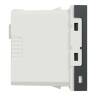 USB, New Unica, 1 модуль, тип A+C, 12 Вт, антрацит NU301654 в Киеве
