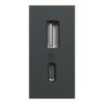 USB, New Unica, 1 модуль, тип A+C, 12 Вт, антрацит NU301654 в Киеве