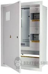 Корпус e.mbox.stand.w.f3.24.z металлический, под 3-ф. счетчик, 24 встраиваемая мод. с замком