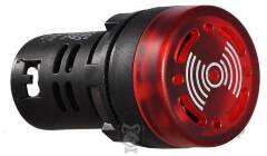 Зумер блимаючий AD22-22 BM/r червоний 220V АC