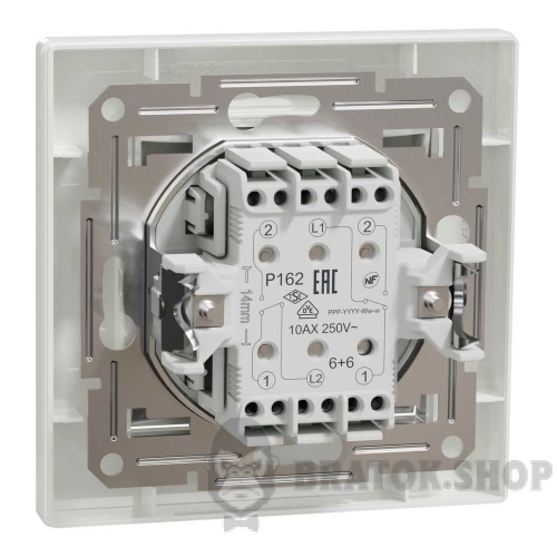 Schneider Electric Asfora EPH0600121 вид сзади в повороте
