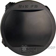 Розподільча коробка серії UAtmo Jet Black 50*50 (уп. 25шт)