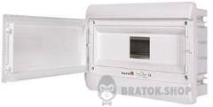Корпус встраиваемый пластиковый (PT) 5-модульный, однорядный, IP 40