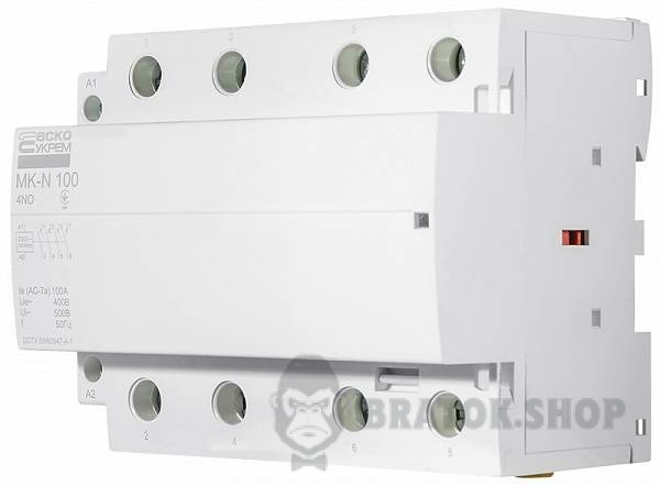 Контактор модульний 4P 100A 4NO АСКО-Укрем MK-N A0040030039