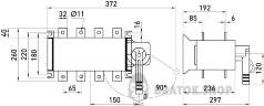Переключатель нагрузки e.industrial.lbs.1-0-2.3.630, 3P, 630А i089010 в Киеве