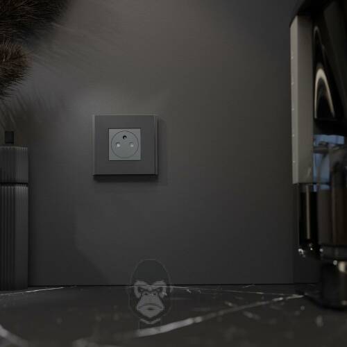 Рамка 1-постова Unica Deco Material, каучук NU600272 у Києві
