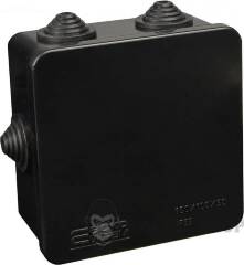Розподільча коробка серії UAtmo Jet Black 100*100*50 (уп. 20шт)