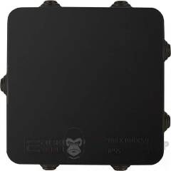 Розподільча коробка серії UAtmo Jet Black 100*100*50 (уп. 20шт)