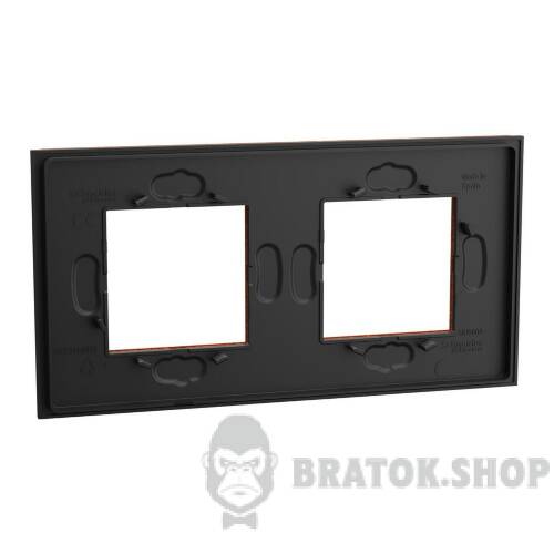 Рамка 2-постова Unica Deco Material, теракотовий NU600471 у Києві