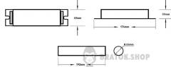 Блок аварійного живлення e.emerg.kit.44.led.new, Led, 1,5 години