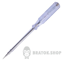 Індикатор-викрутка e.tool.test04 190х4 прямий шліц АС100-500В