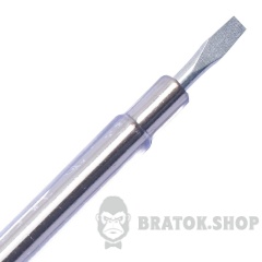 Індикатор-викрутка e.tool.test04 190х4 прямий шліц АС100-500В
