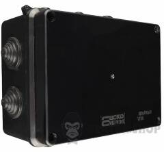 Розподільча коробка серії UAtmo Jet Black 150*110*70 (уп. 10шт)