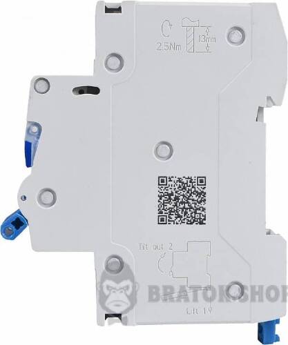 Автоматичний вимикач 1p 10A D 6kA АСКО-УКРЕМ BA UTrust A0010210091