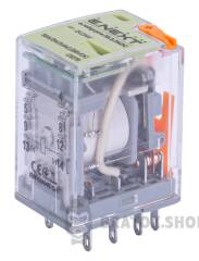 Реле проміжне e.relay.pro.10.2.24DC, 10А, 2 групи контактів, котушка 24В DC