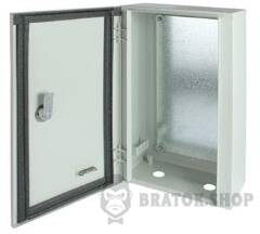 Бокс монтажный навесной БМ-44+П (400х400х200) IP54
