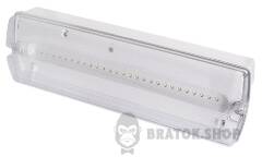Світильник аварійний e.emerg.500L.led.Li.3h.IP65, постійний, 3 години