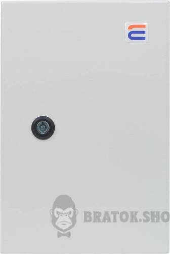 Щит монтажный металевий 30x20x15 ЩМП IP31 УСКО-Укрем UBox A0260020001 зовнішній