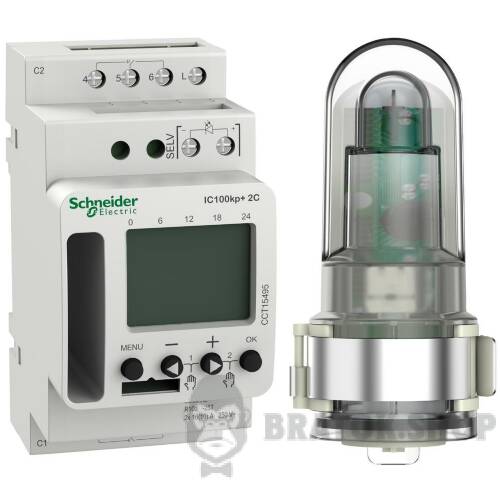 Acti9 IC100kp, 2C SMART, програмований сутінковий вимикач (1 - 99000 люкс) CCT15495 в Сумах