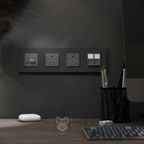 Рамка 4-постова Unica Deco Material, каучук NU600872 в Киеве