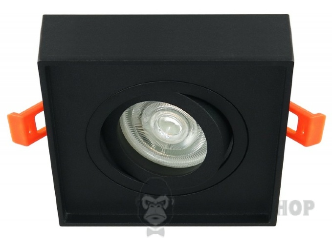 Светильник точечный встроенный GU5.3 LUXEL DLD-02B черный