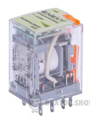 Реле проміжне e.relay.pro.10.2.230AC, 10А, 2 групи контактів, котушка 230В АC