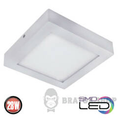 Светильник накладной светодиодный 28W 6000K квадрат Horoz Electric ARINA-28