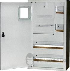 Корпус e.mbox.stand.n.f3.36.z металлический, под 3-ф. счетчик, 36 мод., навесной, с замком