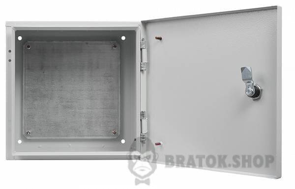 Щит монтажный металевий 30x30x20 ЩМП IP31 УСКО-Укрем UBox A0260020002 зовнішній