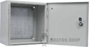 Щит монтажный металевий 30x30x20 ЩМП IP31 УСКО-Укрем UBox A0260020002 зовнішній
