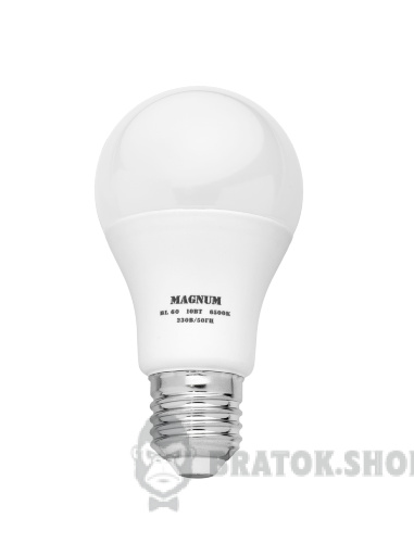 Світлодіодна лампа E27 10Вт 6500K G55 220В MAGNUM BL 60