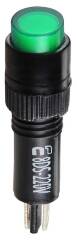 Сигнальна арматура AD22E-8DS зелена 220V АC