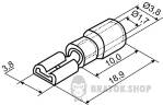 Наконечник коннектор мама с изоляцией 1.5 мм АСКО-Укрем FDD 1.25-110 2.8x0.5/0.8 A0060020009 в Сумах