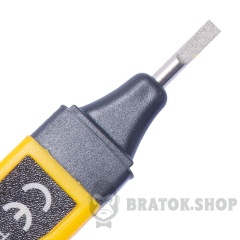Індикатор-тестер e.tool.test09 140х3 прямий шліц АС/DC70-250В