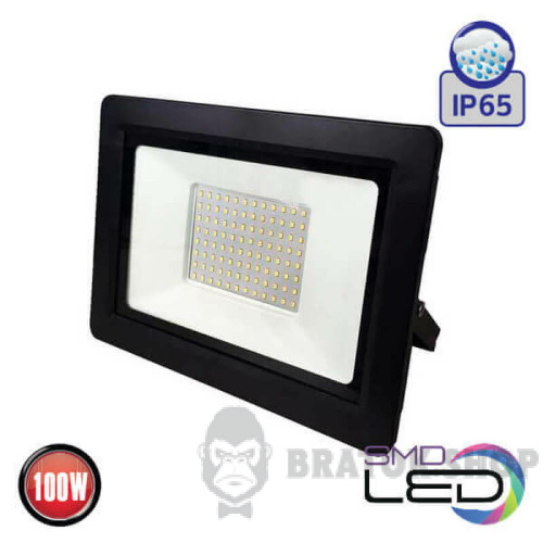 Прожектор світлодіодний LED 100W 6400K IP65 Horoz Electric ASLAN (068-010-0100-010) у Сумах