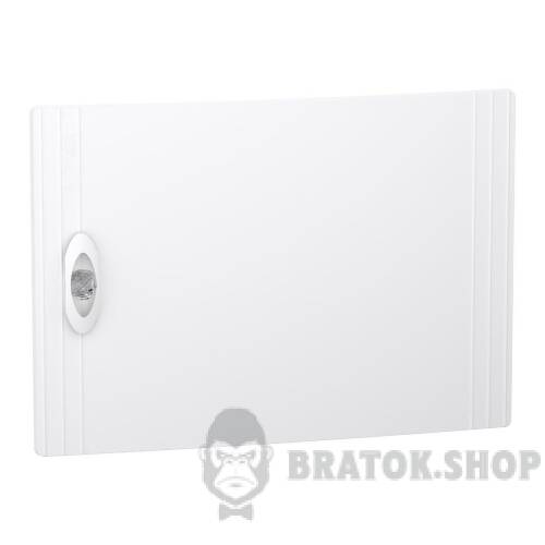 Двері суцільні, білі, 1 ряд, 18 модулів, PrismaSeT XS LVSXDP118 у Сумах